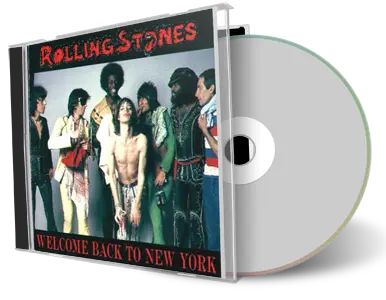 Front cover artwork of Rolling Stones Compilation CD Welcome Back To New York Audience