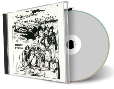 Front cover artwork of Rolling Stones Compilation CD Welcome To New York 1972 Audience