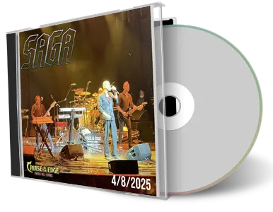 Front cover artwork of Saga 2025-04-08 CD Stardust Theater Audience