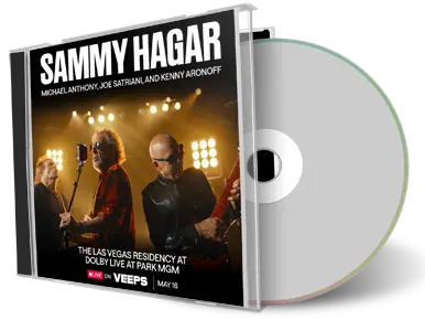 Front cover artwork of Sammy Hagar 2025-05-16 CD Las Vegas Soundboard