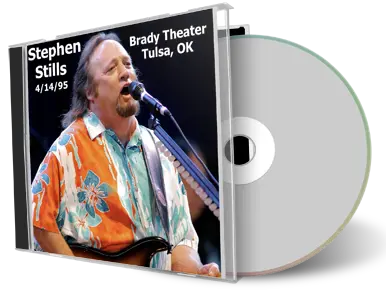Front cover artwork of Stephen Stills 1995-04-14 CD Tulsa Soundboard