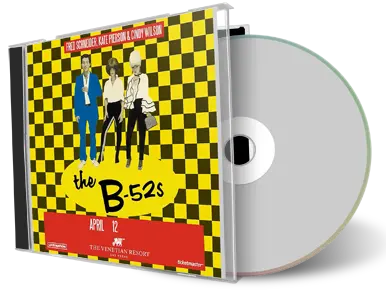 Front cover artwork of The B-52S 2025-04-12 CD Las Vegas Audience