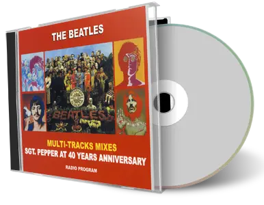 Front cover artwork of The Beatles Compilation CD Multi Tracks Mixes Soundboard