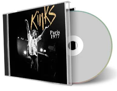 Front cover artwork of The Kinks 1977-06-01 CD Paris Audience