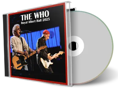 Front cover artwork of The Who 2025-03-27 CD London Audience