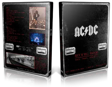 Artwork Cover of ACDC 2009-02-27 DVD Paris Audience