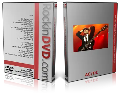 Artwork Cover of ACDC 2009-07-31 DVD East Rutherford Audience