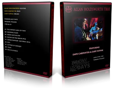 Artwork Cover of Allan Holdsworth 1998-06-19 DVD Warsaw Proshot