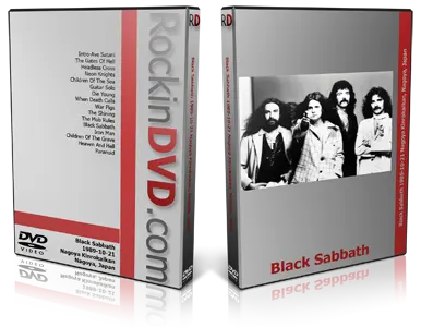 Artwork Cover of Black Sabbath 1989-10-21 DVD Nagoya Audience