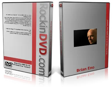 Artwork Cover of Brian Eno 1980-01-31 DVD San Francisco Proshot