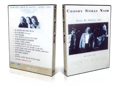 Artwork Cover of CSNY 1991-04-22 DVD Tokyo Proshot