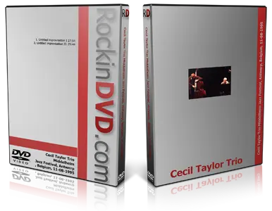 Artwork Cover of Cecil Taylor Trio 1995-08-11 DVD Antwerp Proshot