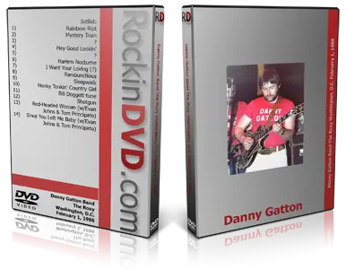 Artwork Cover of Danny Gatton 1986-02-01 DVD Washington Audience