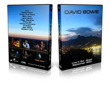 Artwork Cover of David Bowie Compilation DVD Live In Rio 1990 Proshot