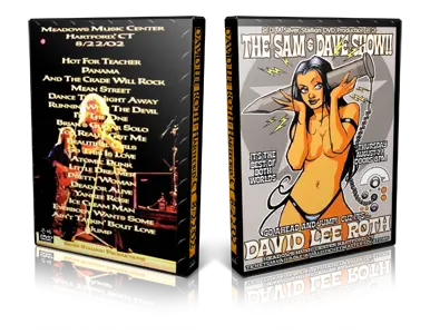 Artwork Cover of David Lee Roth 2002-08-22 DVD Hartford Proshot