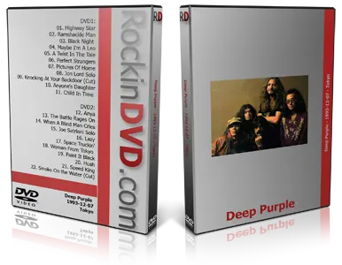 Artwork Cover of Deep Purple 1993-12-07 DVD Tokyo Audience