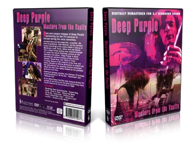Artwork Cover of Deep Purple Compilation DVD Masters From The Vaults Proshot