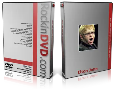 Artwork Cover of Elton John 1989-10-18 DVD New Haven Audience