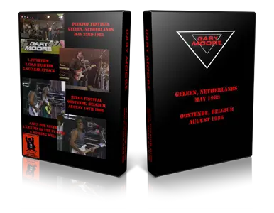 Artwork Cover of Gary Moore 1983-05-23 DVD Geleen Proshot