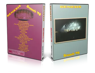 Artwork Cover of Genesis 1998-03-10 DVD Bruxelles Audience