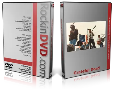 Artwork Cover of Grateful Dead 1985-03-28 DVD Uniondale Audience