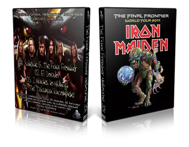 Artwork Cover of Iron Maiden 2011-02-23 DVD Melbourne Audience