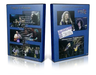 Artwork Cover of Jimmy Page and Robert Plant 1995-09-29 DVD Albuquerque Proshot