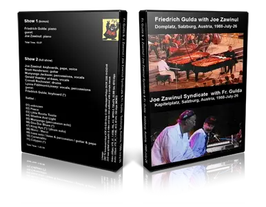 Artwork Cover of Joe Zawinul 1988-07-26 DVD Salzburg Proshot