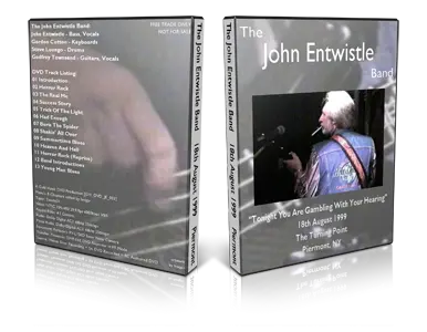 Artwork Cover of John Entwistle Band 1999-08-18 DVD Piermont Audience