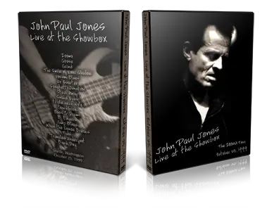 Artwork Cover of John Paul Jones 1999-10-10 DVD Seattle Proshot