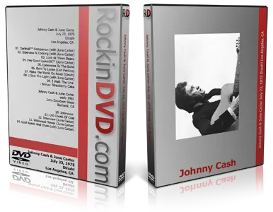 Artwork Cover of Johnny Cash 1975-07-23 DVD Los Angeles Proshot