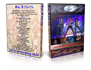 Artwork Cover of KISS 2010-06-03 DVD Nurburgring Proshot