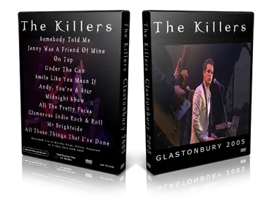 Artwork Cover of The Killers 2005-06-24 DVD Glastonbury Proshot
