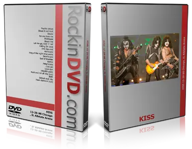 Artwork Cover of KISS 1998-12-29 DVD Chicago Audience