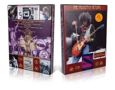 Artwork Cover of Led Zeppelin 1972-02-27 DVD Sydney Audience