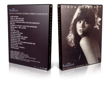 Artwork Cover of Linda Ronstadt 1976-11-16 DVD Offenbach Proshot