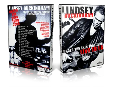 Artwork Cover of Lindsey Buckingham 2006-11-10 DVD Wiltern Audience