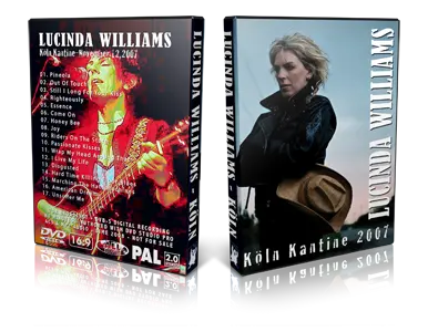 Artwork Cover of Lucinda Williams 2007-11-12 DVD Koln Proshot