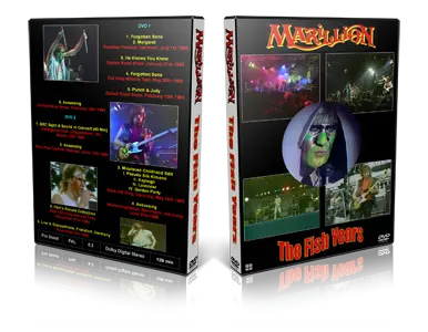 Artwork Cover of Marillion Compilation DVD 1983-1986 Proshot