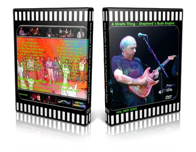 Artwork Cover of Mark Knopfler 2002-07-24 DVD London Audience