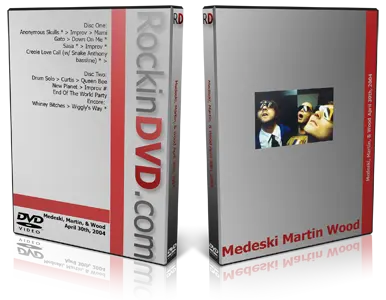 Artwork Cover of Medeski Martin and Wood 2004-04-30 DVD New Orleans Proshot