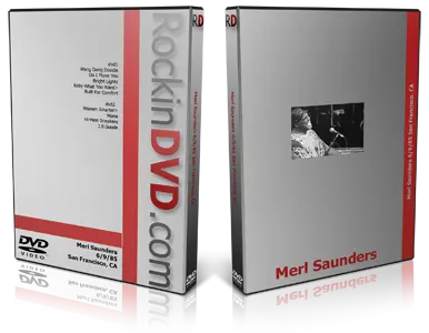 Artwork Cover of Merl Saunders 1985-06-09 DVD San Francisco Audience
