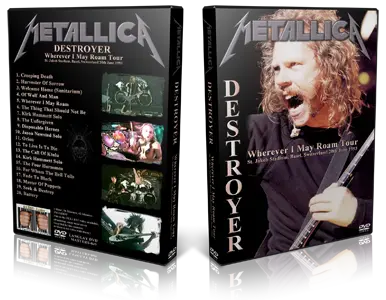 Artwork Cover of Metallica 1993-06-20 DVD Basel Proshot