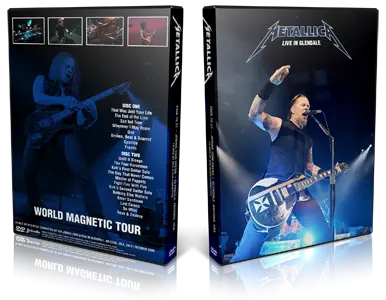 Artwork Cover of Metallica 2008-10-21 DVD Glendale Audience