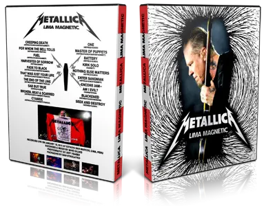 Artwork Cover of Metallica 2010-01-19 DVD Lima Audience