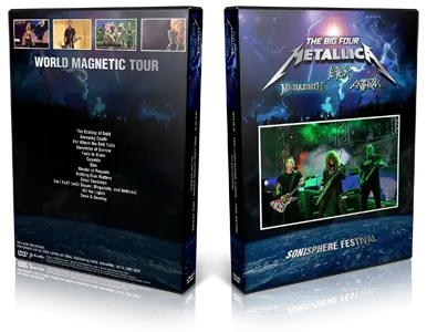 Artwork Cover of Metallica 2010-06-22 DVD Sofia Proshot