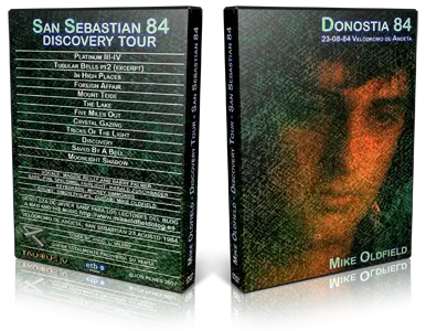 Artwork Cover of Mike Oldfield 1984-08-23 DVD San Sebastian Proshot
