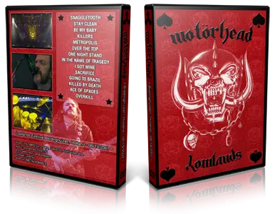 Artwork Cover of Motorhead 2007-08-19 DVD Biddinghuizen Proshot