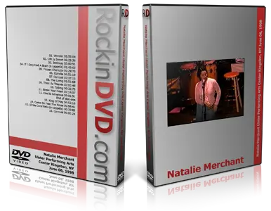 Artwork Cover of Natalie Merchant 1998-06-06 DVD Kingston Audience