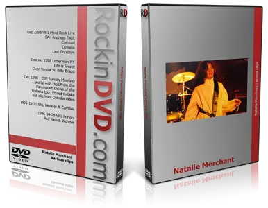 Artwork Cover of Natalie Merchant Compilation DVD Various Clips Proshot